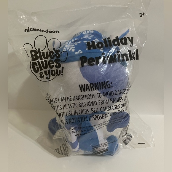 Blue’s Clues Holiday Periwinkle Plush - Picture 3 of 5